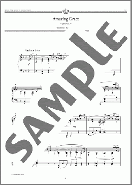 Amazing Grace～Jazz Ver.～(TRADITIONAL) 楽譜 ピアノ（ソロ） 中～上級 ダウンロード