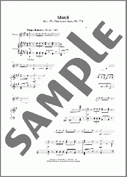 March, Op. 71a (from The Nutcracker)(Pyotr Il'yich Tchaikovsky) 楽譜 その他 ダウンロード