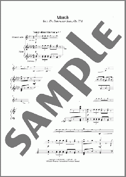 March, Op. 71a (from The Nutcracker)(Pyotr Il'yich Tchaikovsky) 楽譜 その他 ダウンロード