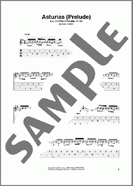 Asturias (Prelude)(Isaac Albeniz) 楽譜 ギター（その他） ダウンロード