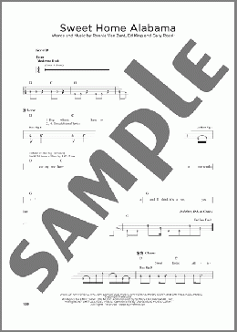 Sweet Home Alabama(Lynyrd Skynyrd) 楽譜 その他 ダウンロード