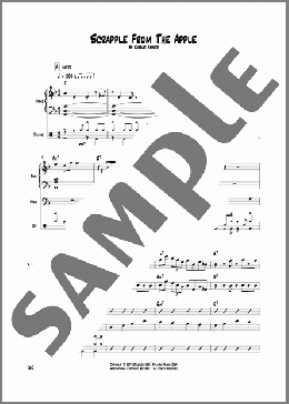 Scrapple From The Apple(Charlie Parker) 楽譜 その他 ダウンロード