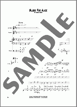 Blues For Alice(John Coltrane/Charlie Parker) 楽譜 その他 ダウンロード