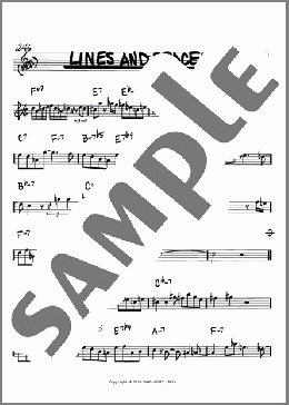 Lines And Spaces(Joe Lovano) 楽譜 その他 ダウンロード