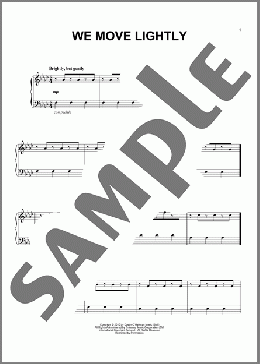 We Move Lightly (from Like Crazy)(Dustin O'Halloran) 楽譜 ピアノ（ソロ） ダウンロード
