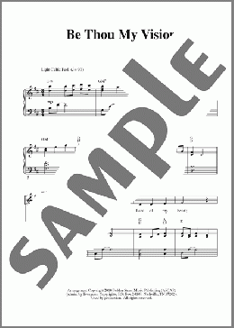 Be Thou My Vision (arr. Russell Mauldin)(Traditional Irish Melody) 楽譜 ピアノ & ボーカル ダウンロード