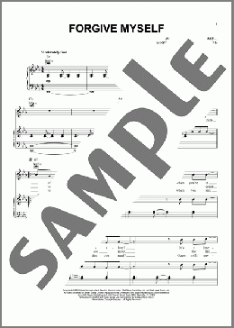 Forgive Myself(Sam Smith) 楽譜 ピアノ & ボーカル & ギター ダウンロード