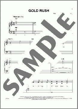 gold rush(Taylor Swift) 楽譜 ピアノ（ソロ） ダウンロード