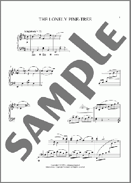 The Lonely Pine-Tree(Alma Deutscher) 楽譜 ピアノ（ソロ） ダウンロード