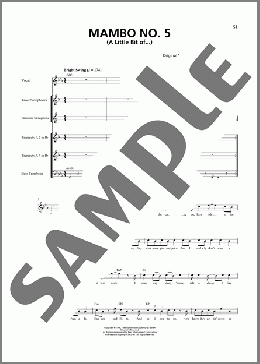 Mambo No. 5 (A Little Bit Of...) (Horn Section)(Lou Bega) 楽譜 その他 ダウンロード