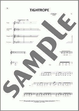 Tightrope (Horn Section)(Janelle Monae) 楽譜 その他 ダウンロード