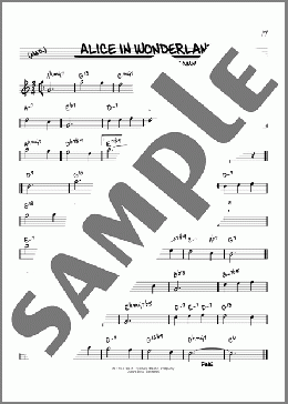 Alice In Wonderland [Reharmonized version] (arr. Jack Grassel)(Bill Evans) 楽譜 その他 ダウンロード