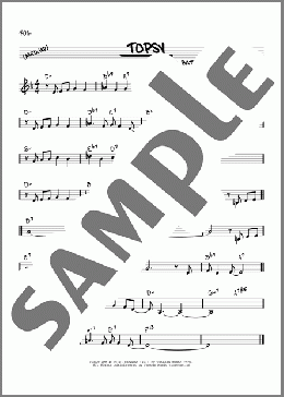 Topsy [Reharmonized version] (arr. Jack Grassel)(Cozy Cole) 楽譜 その他 ダウンロード