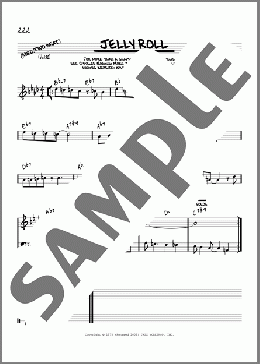 Jelly Roll [Reharmonized version] (arr. Jack Grassel)(Charles Mingus) 楽譜 その他 ダウンロード