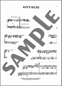 Ray's Blues (from The Firm)(Dave Grusin) 楽譜 ピアノ（ソロ） ダウンロード