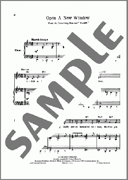 Open A New Window (from Mame)(Jerry Herman) 楽譜 ピアノ & ボーカル & ギター ダウンロード