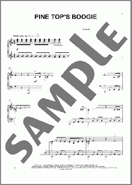 Pine Top's Boogie [Boogie-woogie version] (arr. Eugenie Rocherolle)(Clarence ”Pine Top” Smith) 楽譜 ピアノ（ソロ） ダウンロード