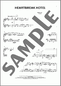 Heartbreak Hotel [Boogie-woogie version] (arr. Eugenie Rocherolle)(Elvis Presley) 楽譜 ピアノ（ソロ） ダウンロード
