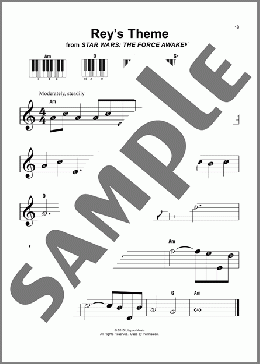Rey's Theme (from Star Wars: The Force Awakens)(John Williams) 楽譜 ピアノ（ソロ） ダウンロード