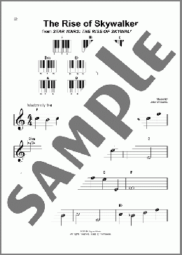 The Rise of Skywalker(John Williams) 楽譜 ピアノ（ソロ） ダウンロード