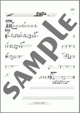 Juju [Reharmonized version] (arr. Jack Grassel)(Wayne Shorter) 楽譜 その他 ダウンロード