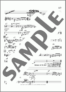Jordu [Reharmonized version] (arr. Jack Grassel)(Duke Jordan) 楽譜 その他 ダウンロード