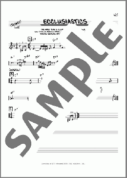 Ecclusiastics [Reharmonized version] (arr. Jack Grassel)(Charles Mingus) 楽譜 その他 ダウンロード