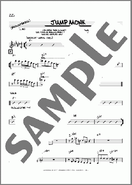Jump Monk [Reharmonized version] (arr. Jack Grassel)(Charles Mingus) 楽譜 その他 ダウンロード