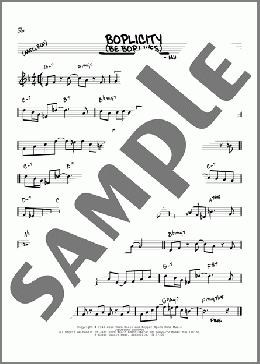 Boplicity (Be Bop Lives) [Reharmonized version] (arr. Jack Grassel)(Miles Davis) 楽譜 その他 ダウンロード