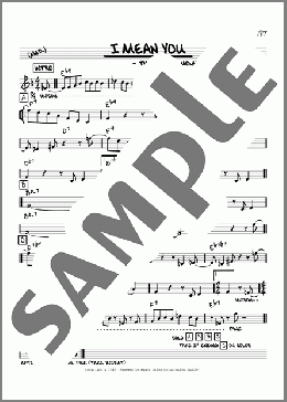 I Mean You [Reharmonized version] (arr. Jack Grassel)(Thelonious Monk) 楽譜 その他 ダウンロード