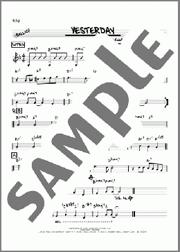 Yesterday [Reharmonized version] (arr. Jack Grassel)(The Beatles) 楽譜 その他 ダウンロード