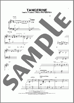 Tangerine [Jazz version] (arr. Brent Edstrom)(Jimmy Dorsey & His Orchestra) 楽譜 ピアノ（ソロ） ダウンロード
