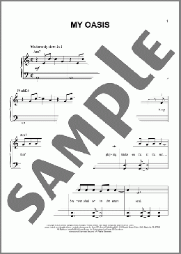 My Oasis (feat. Burna Boy)(Sam Smith) 楽譜 ピアノ（ソロ） ダウンロード