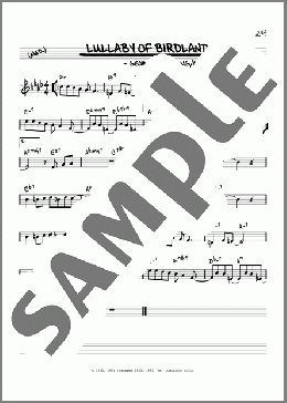 Lullaby Of Birdland [Reharmonized version] (arr. Jack Grassel)(George Shearing/George David Weiss) 楽譜 その他 ダウンロード