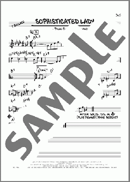 Sophisticated Lady [Reharmonized version] (arr. Jack Grassel)(Irving Mills/Duke Ellington/Mitchell Parish) 楽譜 その他 ダウンロード