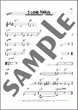 I Love Paris [Reharmonized version] (arr. Jack Grassel)(Cole Porter) 楽譜 その他 ダウンロード