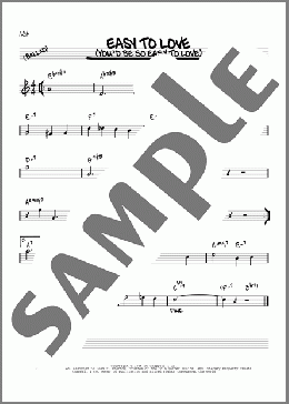 Easy To Love (You'd Be So Easy To Love) [Reharmonized version] (arr. Jack Grassel)(Cole Porter) 楽譜 その他 ダウンロード
