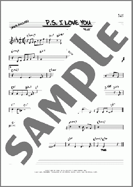 P.S. I Love You [Reharmonized version] (arr. Jack Grassel)(The Hilltoppers) 楽譜 その他 ダウンロード
