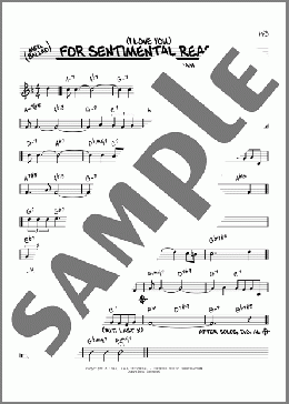 (I Love You) For Sentimental Reasons [Reharmonized version] (arr. Jack Grassel)(King Cole Trio) 楽譜 その他 ダウンロード