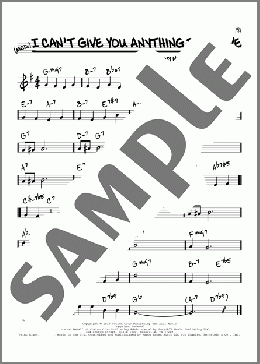 I Can't Give You Anything But Love [Reharmonized version] (arr. Jack Grassel)(Jimmy McHugh/Dorothy Fields) 楽譜 その他 ダウンロード