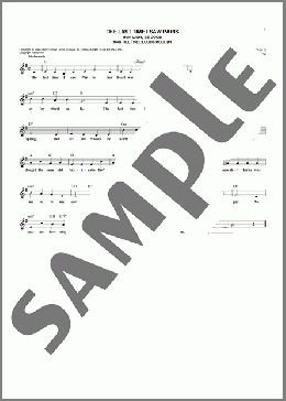 The Last Time I Saw Paris(Jerome Kern/Oscar Hammerstein II) 楽譜 その他 ダウンロード