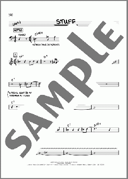Stuff [Reharmonized version] (arr. Jack Grassel)(Miles Davis) 楽譜 その他 ダウンロード