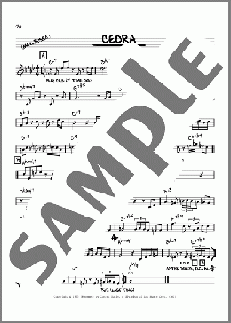 Ceora [Reharmonized version] (arr. Jack Grassel)(Lee Morgan/Billy Taylor) 楽譜 その他 ダウンロード