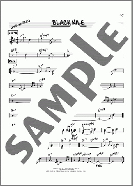 Black Nile [Reharmonized version] (arr. Jack Grassel)(Wayne Shorter) 楽譜 その他 ダウンロード