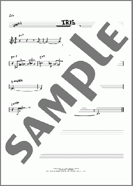 Iris [Reharmonized version] (arr. Jack Grassel)(Wayne Shorter) 楽譜 その他 ダウンロード