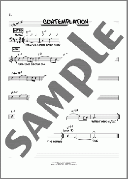 Contemplation [Reharmonized version] (arr. Jack Grassel)(McCoy Tyner) 楽譜 その他 ダウンロード