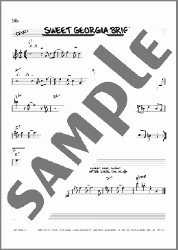 Sweet Georgia Bright [Reharmonized version] (arr. Jack Grassel)(Charles Lloyd) 楽譜 その他 ダウンロード