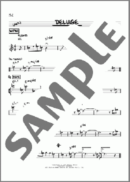 Deluge [Reharmonized version] (arr. Jack Grassel)(Wayne Shorter) 楽譜 その他 ダウンロード