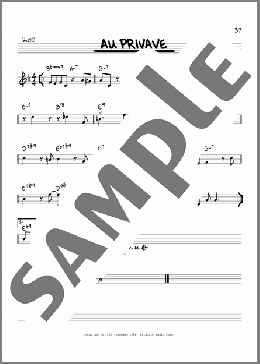 Au Privave [Reharmonized version] (arr. Jack Grassel)(Charlie Parker) 楽譜 その他 ダウンロード