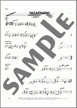 Desafinado [Reharmonized version] (arr. Jack Grassel)(Antonio Carlos Jobim) 楽譜 その他 ダウンロード